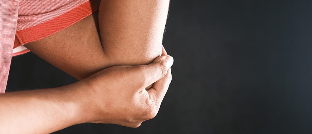 Een golfarm of golfelleboog kan bij Fysiopark Boshoven behandeld worden met shockwavetherapie